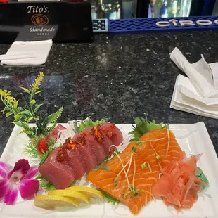 Tuna &amp; Salmon Sashimi
