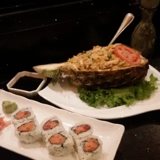 Chicken fried rice or noodles