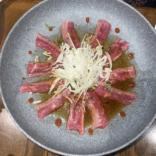 9 Piece Beef Tataki Plate