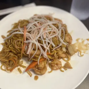 Seafood Soba, very good