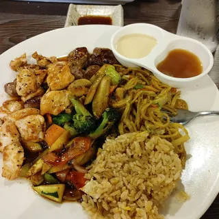 Hibachi Steak and Chicken