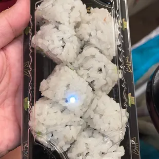 Didn&apos;t give me any ginger or wasabi