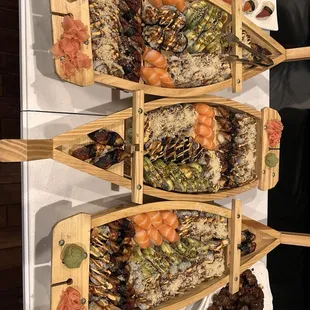 sushi and sashimi, food