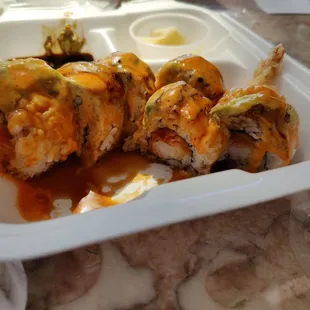 Spicy Jimmy roll