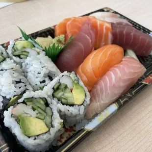 Sushi &amp; Sashimi Lunch