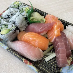 Sushi &amp; Sashimi Lunch