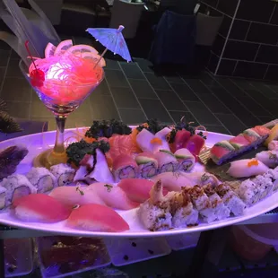 sashimi, sushi, food, sushi and sashimi