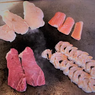 the process of cooking