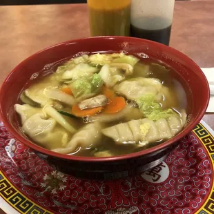 Wonton soup