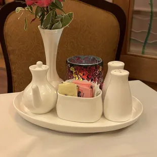 Table items