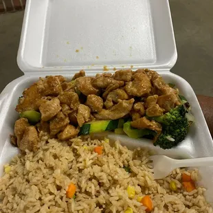 Chicken hibachi