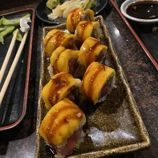 food, sushi and sashimi, sushi, sashimi