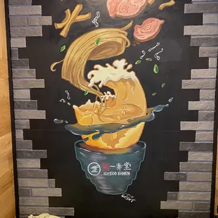 Ramen mural