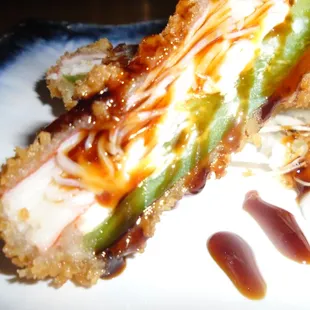 Crab jalapeno, close-up.