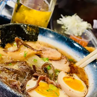 Sar Sui Ramen - we added mushrooms and an egg