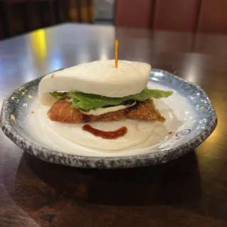 1 Piece Fried Chicken Bun