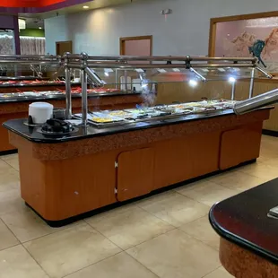 a view of a buffet
