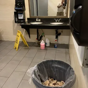 Dirty Bathroom