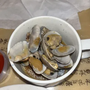 Clams in KO black bean sauce