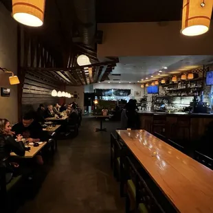 diners sitting at tables