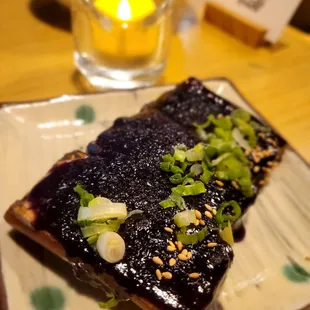 Miso Eggplant appetizer