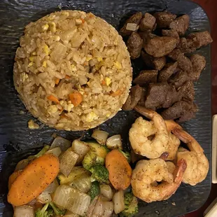 Steak and Shrimp Hibachi