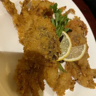 Soft shell crab appetizer