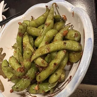 Garlic Edamame