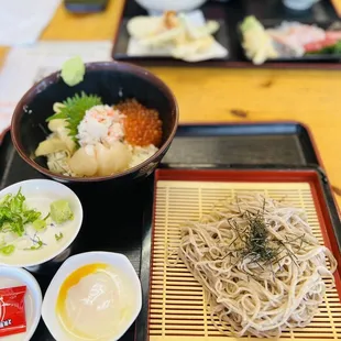 Crab Scallop Rice Bowl COMBO