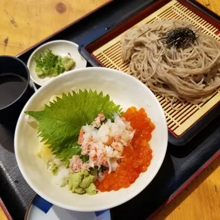 Crab Ikura Rice Bowl COMBO