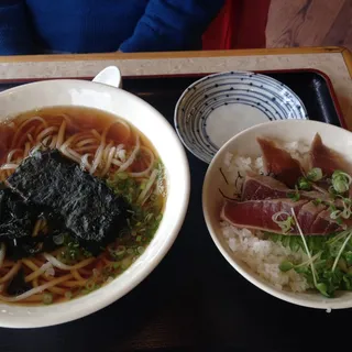 Zuke Tuna Rice bowl COMBO