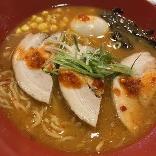 PORK CHASHU RAMEN, medium spice