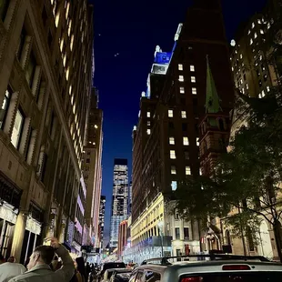 View while waiting in line to get in