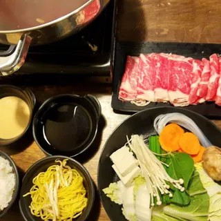 Pork & Ribeye Shabu
