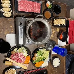 Shortrib Shabu Shabu and the happy hour menu