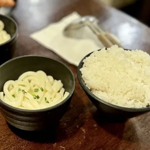 Udon &amp; Rice
