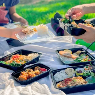 Bento Box in the park