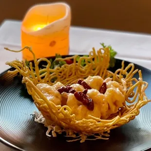 Honey Walnut Shrimp basket