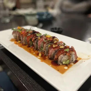 food, sushi and sashimi