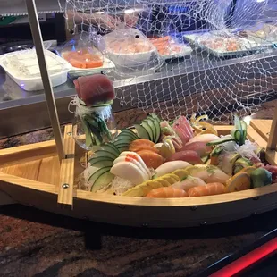 sushi&amp;sashimi combo (for 2)