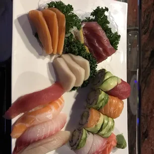 sushi&amp;sashimi combo