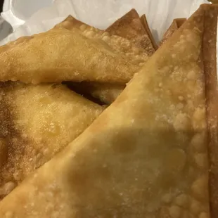 7. Cheese Wontons