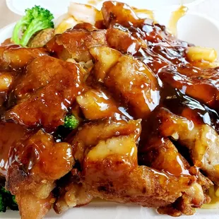 Teriyaki Chicken and Shrimp! Absolutely delicious! NO ONE does Hibachi like Ichiro, simply the best!