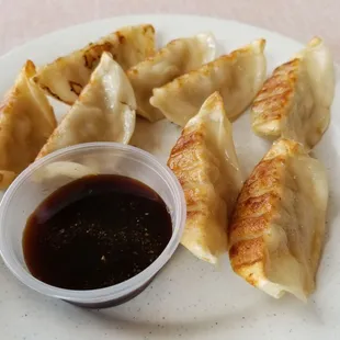 Gyoza (Pan Fried/Steamed Pork Dumplings).