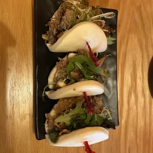 Pork steam bun to start off!!!