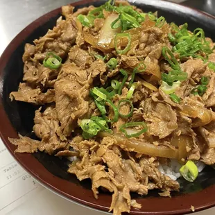 Gyudon Rice Bowl
