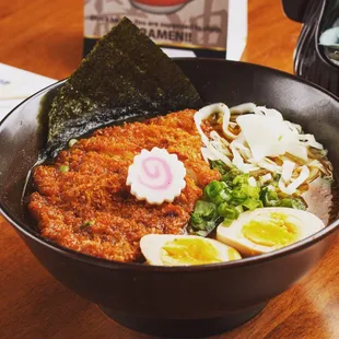 Chicken Curry Ramen Bowl