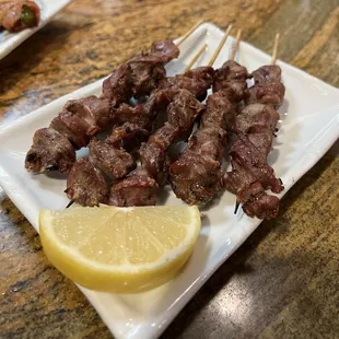 Chicken Gizzard on Skewers