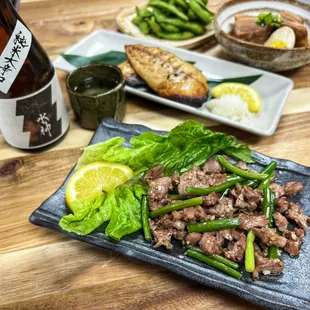 Garlic chicken gizzard