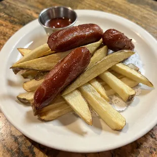 Sausage &amp; Chips